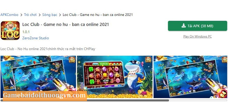 Truy cập đường link an toàn để tải ứng dụng cổng game Lộc Club