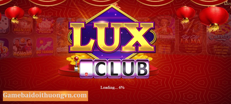 Giao diện độc đáo đã làm nên tên tuổi của sân chơi Lux666 Club