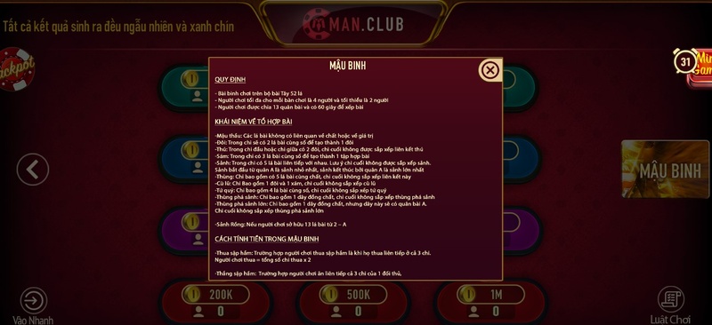 Bật mí thông tin hấp dẫn về game bài mậu binh có độ phổ biến khủng tại thị trường Việt Nam 